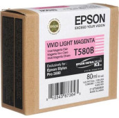 EPSON STYLUS PRO 3880 - C13T580B00 - Cartouche d'encre - 1 x magenta claire vivid - 80 ml