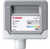 CANON PFI-306PGY - 6667B001AA - Cartouche d'encre - 1 x grise photo - 330 ml