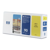 HP 90 - C5057A - Tête d'impression et dispositif de nettoyage - 1 x jaune